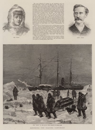 氷河大陸を丸める 作： Charles J. Staniland
